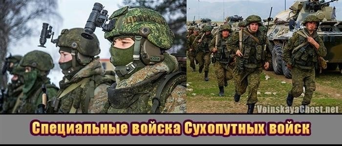 Виды специальных войск