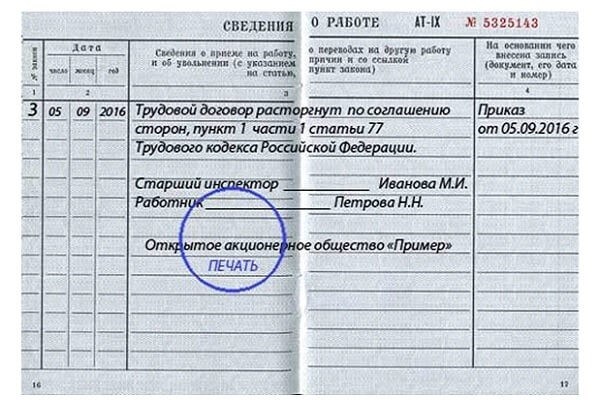 Что такое соглашение о расторжении трудового договора?