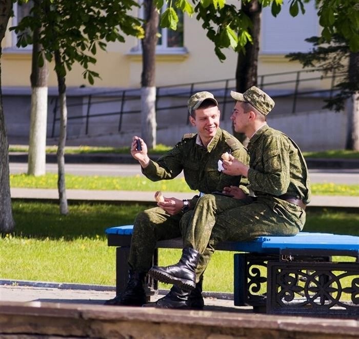 Правила поведения во время увольнения